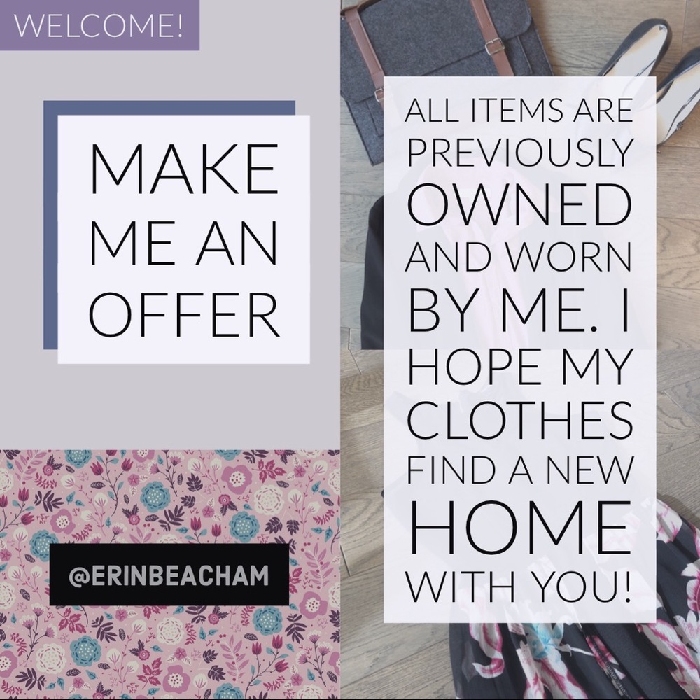Welcome to my closet!